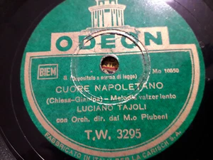 78 giri-10"LUCIANO TAJOLI "MARIA CRISTINA - CUORE NAPOLETANO "ODEON T.W.3295 - Foto 1 di 2