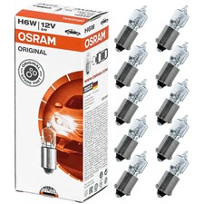 10X H6w Bax9s Standlicht Osram Halogen Lampe Lampen Birne White Glühbirne 12V 6W