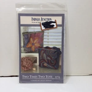 Two Times Two Tote Pattern Indygo Junction - Picture 1 of 4