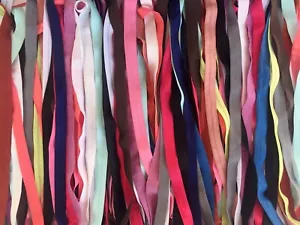 Cinta elástica plegable de 5 yardas x 15 colores - lencería elástica plana #010 - Imagen 1 de 3