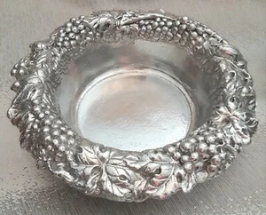 Arthur Court Pillar Candle Holder Grapes 1988 - Picture 1 of 7