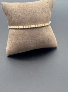 ZEN DIAMOND TENNIS ARMBAND IN 750 / 18 K GOLD MIT CA. 2,03 CT. D/SI BRILLANTEN - Bild 1 von 5