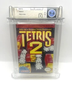 TETRIS 2 WATA 9.6 A NEU & WERKSEITIG VERSIEGELT MIT AUTHENTISCHER H-NAHT! NES BEWERTET - Bild 1 von 8