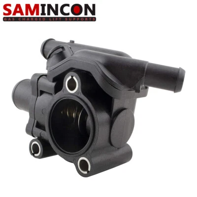 Water Outlet Housing Thermostat for 2000-2004 Ford Focus Escape Tribute 2.0L L4 - Image 1 of 4