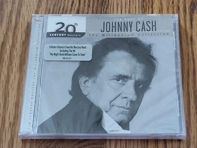 The Best of Johnny Cash - Millennium Collection (CD, 2002, Mercury Records) New - Image 1 of 2