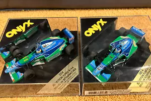 Auto di prova pressofuse Onyx 185A & 204 Benetton Ford Schumacher F1 1:43 - Foto 1 di 18