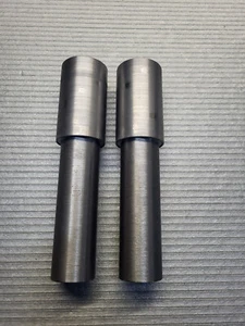 Harley WL WLA WLC WLD Set of Spirals Raw Steel Grips Flathead 3312-35AN - Bild 1 von 3