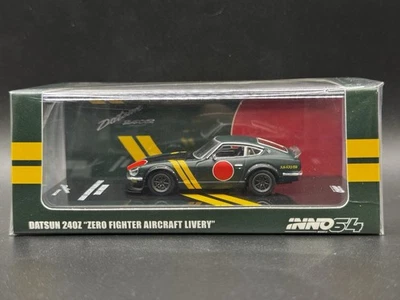 Inno64 1:64 Datsun 240Z (S30) "Cero aviones de combate librea caja sellada Foto 1 de 4