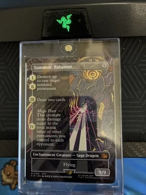 Summon: Bahamut Borderless Final Fantasy Regular Card 356 - Image 1 of 2