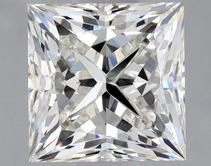 Princess 1.19 Carat Cert. AGI Natural Mined Diamond Loose G color VVS2 clarity - Picture 1 of 2