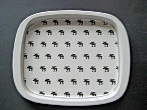 Sweden Sverige Moose Elk Alg Aluminum Tip Tray 6-1/8" ”x7.5” - Picture 1 of 2