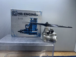 Vintage RC HB-Engines - HB 15 RC Modellflugzeug Motor Made in Germany mit Prop - Bild 1 von 13