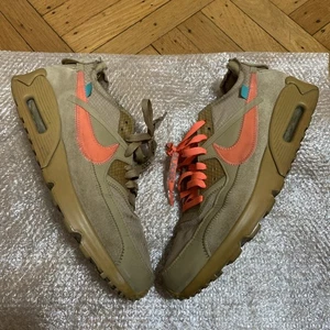 Nike Air Max 90 x Off-White Desert Ore AA7293-200 Size 12 - Picture 1 of 8