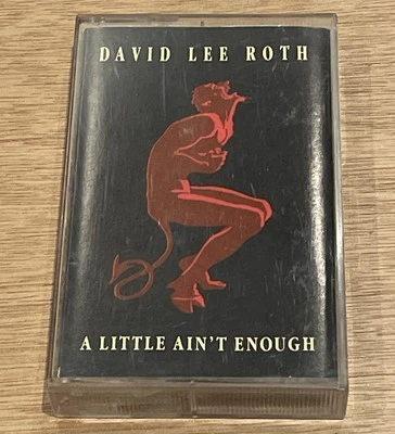 A Little Ain't Enough - David Lee Roth (Cassette, 1991) Sealed - Image 1 of 3