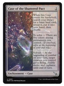 MTG Case of the Shattered Pact | #1 Murders at Karlov Manor | English - Picture 1 of 2