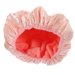 Waterproof Dry Hair Cap Bath Shower Hats 's Caps Reusable - Picture 1 of 12