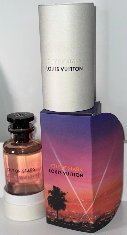 Louis Vuitton Eau de Parfum Feminino 3,4 oz Novo em folha, Autêntico “Cidade das Estrelas” - Imagem 1 de 4