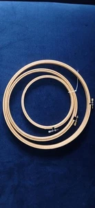 3 x PORTABLE Wooden FRAME/HOOPS Tapestry Embroidery Artwork Craft 6"-8"-10" - Picture 1 of 1