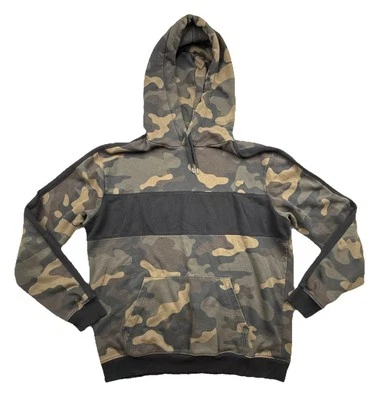 DIVIDED by H&M Pullover Sudadera con Capucha Para Hombres Grande Camuflaje Camuflaje Bolsa Bolsillos Foto 1 de 4