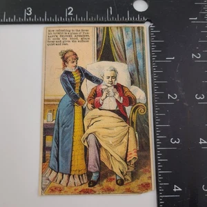 Trade Card Tarrant's Seltzer Aperient Health Foaming Elixir Medical Quackery Ad - Picture 1 of 2