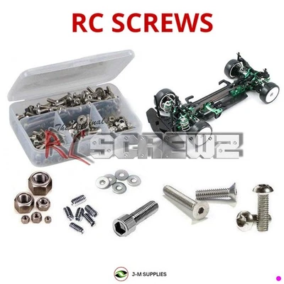 RCScrewZ Stainless Screw Kit+ ofn087 for Ofna/HoBao Hyper H4e 4wd | KIT - Image 1 of 4