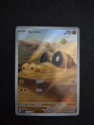 Sandile 216/198 SV01: Scarlet & Violet Base Set Holo - Image 1 of 2