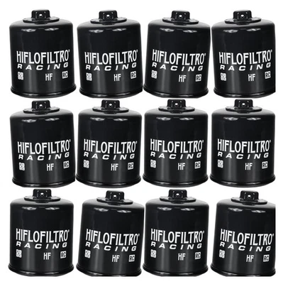 HF204RC Race Oil Filter - Black - 12 Pack - Image 1 of 4