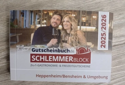 Schlemmerblock 2025-2026 Heppenheim , Bensheim und Umgebung  - Bild 1 von 2
