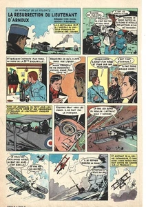 BD LA RESUURRECTION DU LIEUTENANT D'ARNOUX RC 4 Pages :  de 1960 - Picture 1 of 4