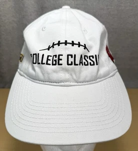 Lambeau Field College Classic LSU Wisconsin Champion Strapback Hat Cap White - Picture 1 of 6