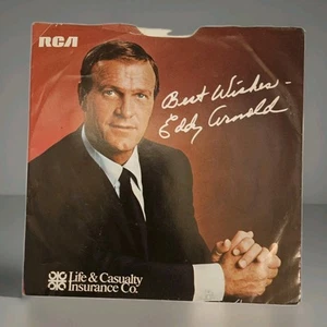 Best Wishes Eddy Arnold - Life & Casualty Insurance Co. 4 Track Promo With P/S - Picture 1 of 4