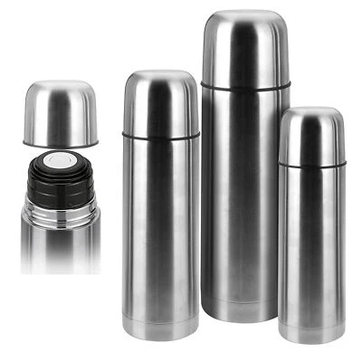Thermos Flasche Edelstahl Isolierkanne Thermosflasche Thermoskanne Isoflasche  - Bild 1 von 4