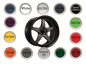 Alloy Wheel Paint Touch Up Repair Curbing Scratch Free Postage - Picture 1 of 46
