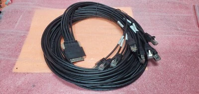 Cisco CAB-HD8-ASYNC High Density Cable for HWIC-8A HWIC-16A NIM-16A NIM-24A - Image 1 of 4