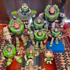 Toy Story Buzz Lightyear Figure and Toy 9 Set Used Disney Pixar from Japan 6YM - Picture 1 of 12
