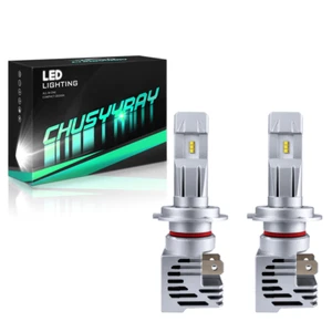 2x H7 LED Headlight Bulbs Conversion Kit 80W 6000K For BMW K1600GT K1600GTL - Picture 1 of 9