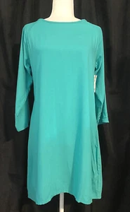 Vestido/traje de baño encubrimiento Escspada Living Aqua flecos espalda nuevo con etiquetas talla pequeña - Imagen 1 de 6