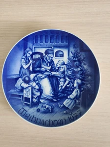 Weihnachtsteller / Wandteller 100 Jahre BAREUTHER CHRISTMAS 1977 LIMITED EDITION - Bild 1 von 4