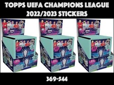 TOPPS CHAMPIONS LEAGUE STICKERS 2022-2023  369-544