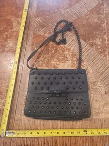 Foley + Corinna Black Butterfly Boy bag Chain Strap Shoulder Bag Crossbody #S26 - Picture 1 of 3