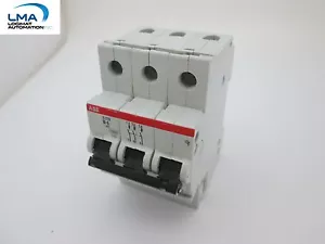 ABB S273-B6 CIRCUIT BREAKER 3 POLE 6A 10kA - Picture 1 of 4