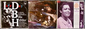Billie Holiday ~ 3 Gesangs-Jazz-Alben ~ Columbia ~ Verve ~ 2 sind Doppelalben! - Bild 1 von 2