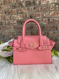 Michael Kors Carmen Medium Flap Satchel Shoulder Bag - Picture 1 of 8
