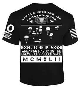LGOPs T-shirt I Knives Out I Veteran I Military I Combat I Patriot I Airborne - Picture 1 of 11