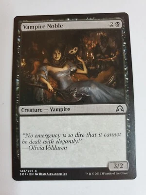 MTG Magic The Gathering Card Vampire Noble Creature Vampire Shadows Over Innistr - Image 1 of 2