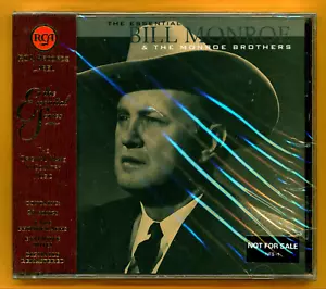 Bill Monroe & Monroe Brothers - Essential 25 Hits - 71+ Mins - NEW 1997 RCA CD - Foto 1 di 2