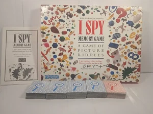 I Spy Memory & Riddle Game (1995, Briarpatch) Complete - Picture 1 of 10