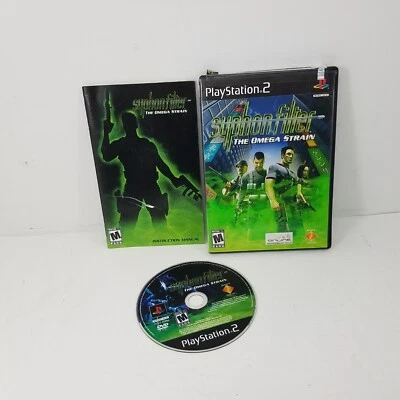 Syphon Filter: The Omega Strain, Playstation 2 (PS2) used CIB - Image 1 of 4