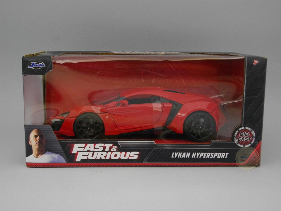 W-Motors Lykan Hypersport Fast & Furious - Jada Toys 1:24 - JA97377RE - Immagine 1 di 1
