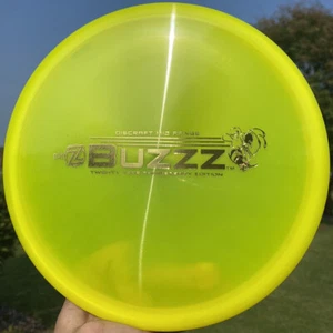 Discraft Z Line Buzzz 20 Year Anniversary Edition - Yellow 175-176g - Disc Golf - Picture 1 of 3